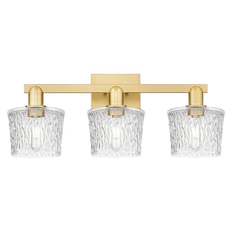 Innovations Lighting Endless Possibilities Arcadia - Niagara - 3 Light 26" Bath Vanity Light - Satin Gold