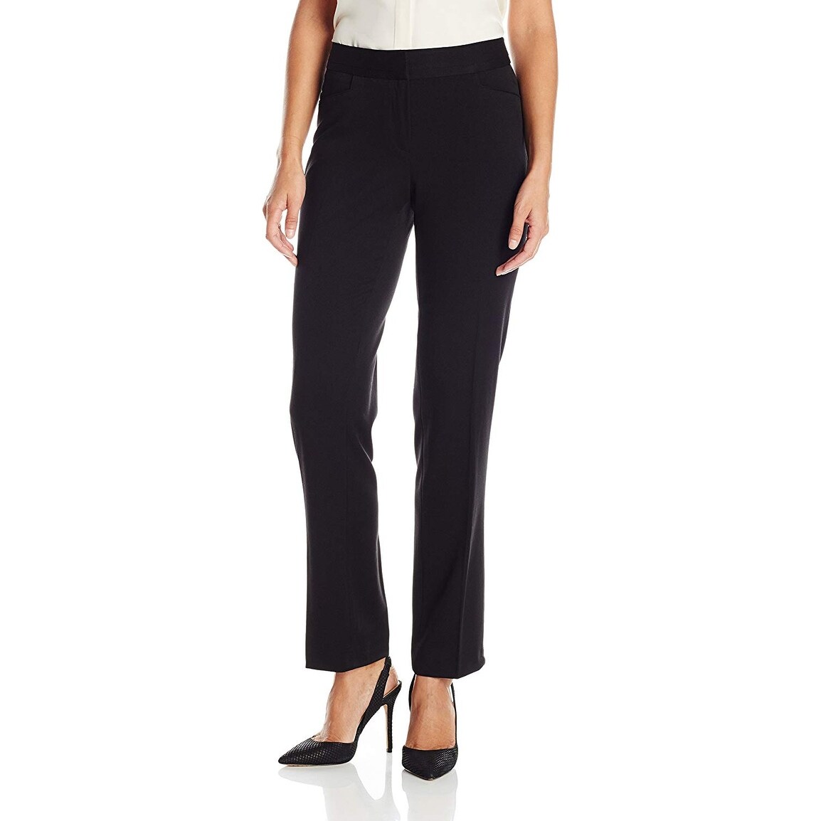 rafaella curvy slim ankle pants