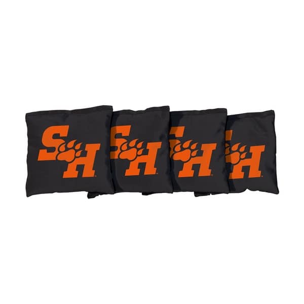 slide 2 of 3, Sam Houston State SHSU Bearkats Blue Cornhole Bags All-Weather Resin Filled