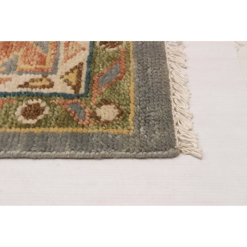 ECARPETGALLERY Hand-knotted Jules Serapi Grey Wool Rug - 11'11 x 15'1