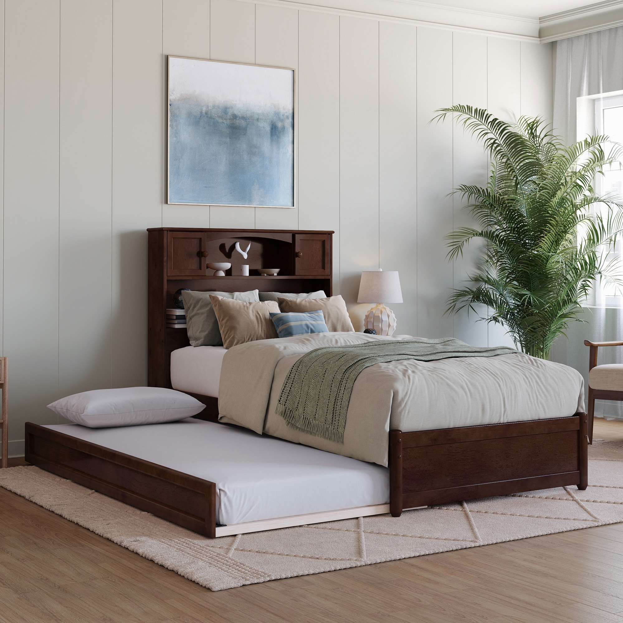 Denver Platform Bed with Twin XL Trundle