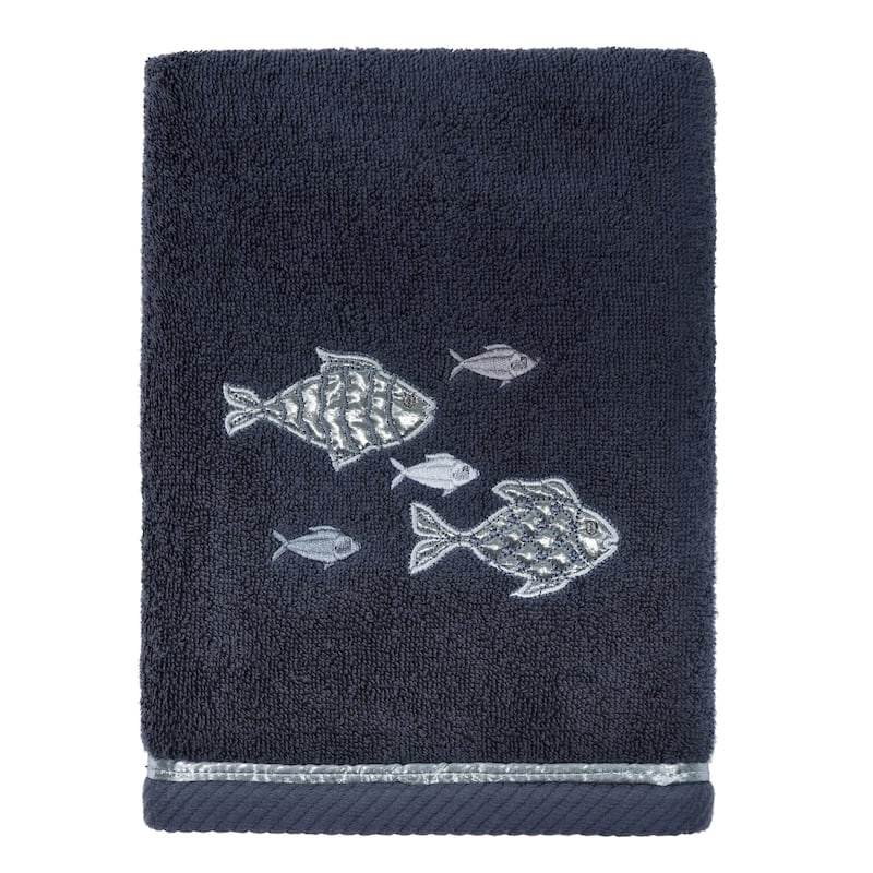Authentic Hotel and Spa Turkish Cotton Figi 3PC Embellished Towel Set