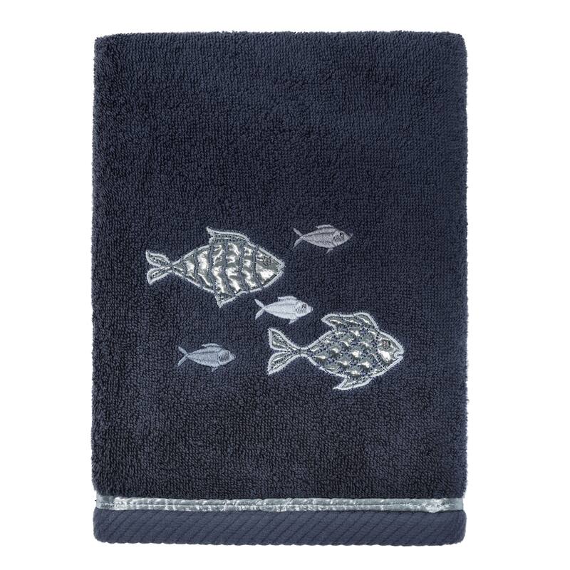 Authentic Hotel and Spa Turkish Cotton Figi 4PC Embellished Towel Set