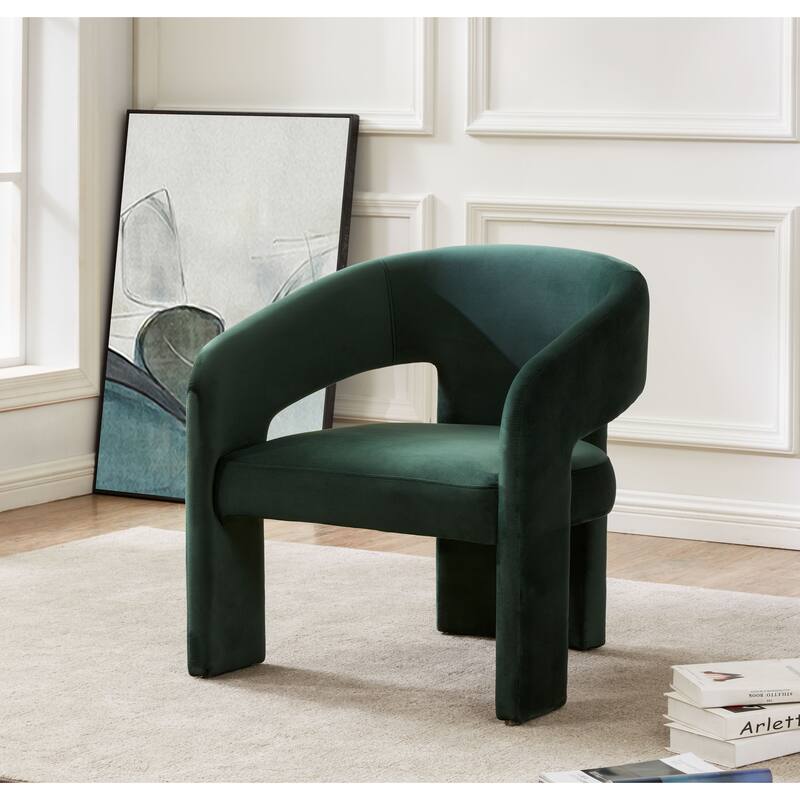SAFAVIEH Couture Florette Modern Accent Chair - 29" W x 27" D x 31" H - 29Wx27Dx31H