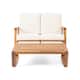 Option Teak Finish+Beige
