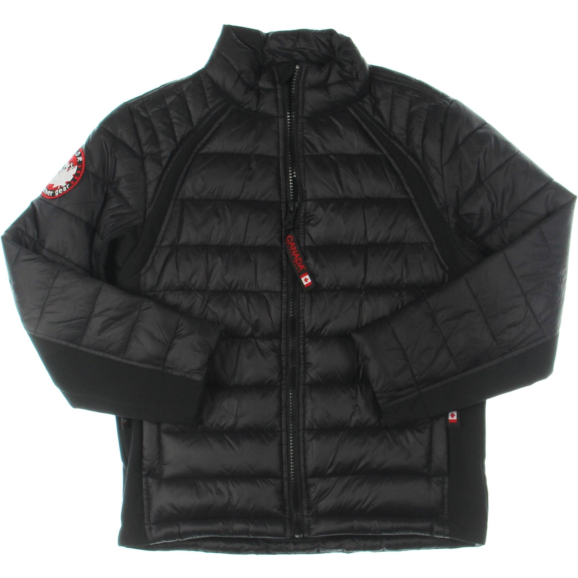 Shop Canada Weather Gear Boys Puffer Jacket Waterproof Quilted Black Overstock 30151148