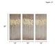 preview thumbnail 8 of 6, Madison Park Dewy Forest Gold Foil Abstract 3-piece Canvas Wall Art Set