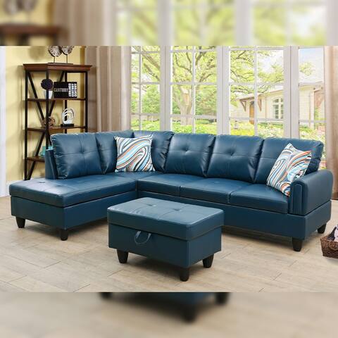 Star HomeLiving Sectional Sofa w/ottoman