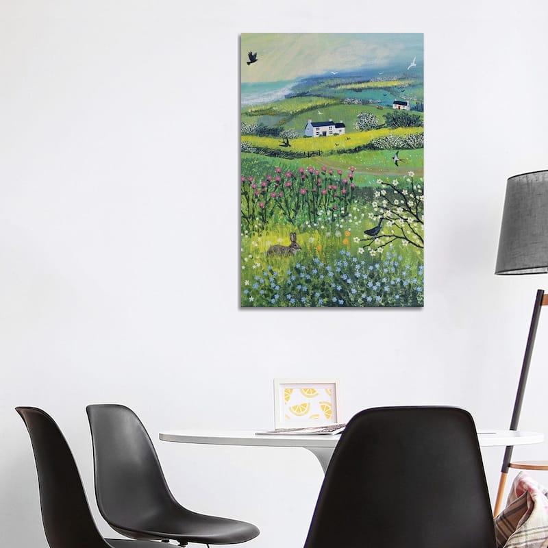 iCanvas "Nestled In The Meadow" by Jo Grundy Canvas Print - 40x26x1.5