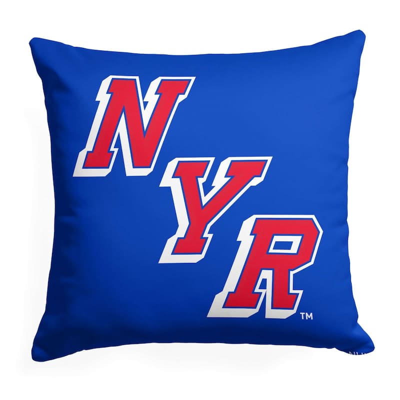NHL New York Rangers 2024 NHLSS My Ice 18 Inch Throw Pillow