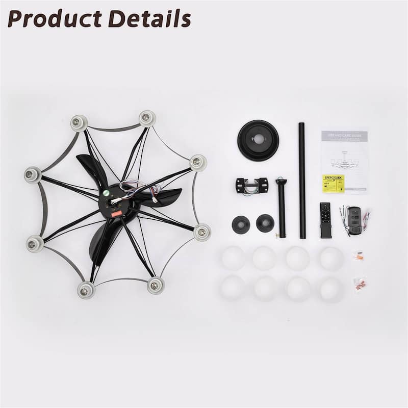33 inch Chandelier Ceiling Fan