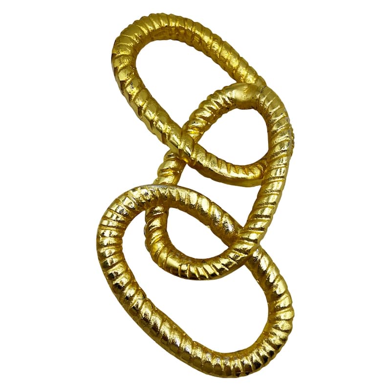 Decorative Handmade Aluminum Modern Chain Sculpture