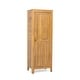 preview thumbnail 5 of 18, Gribs Acacia Wood Indoor/Outdoor Teak Finish Storage Cabinet by Christopher Knight Home - 61.81" H