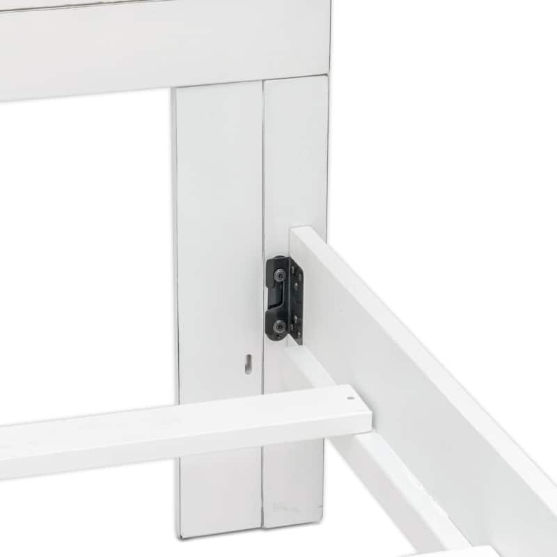Monaco Solidwood Bed White