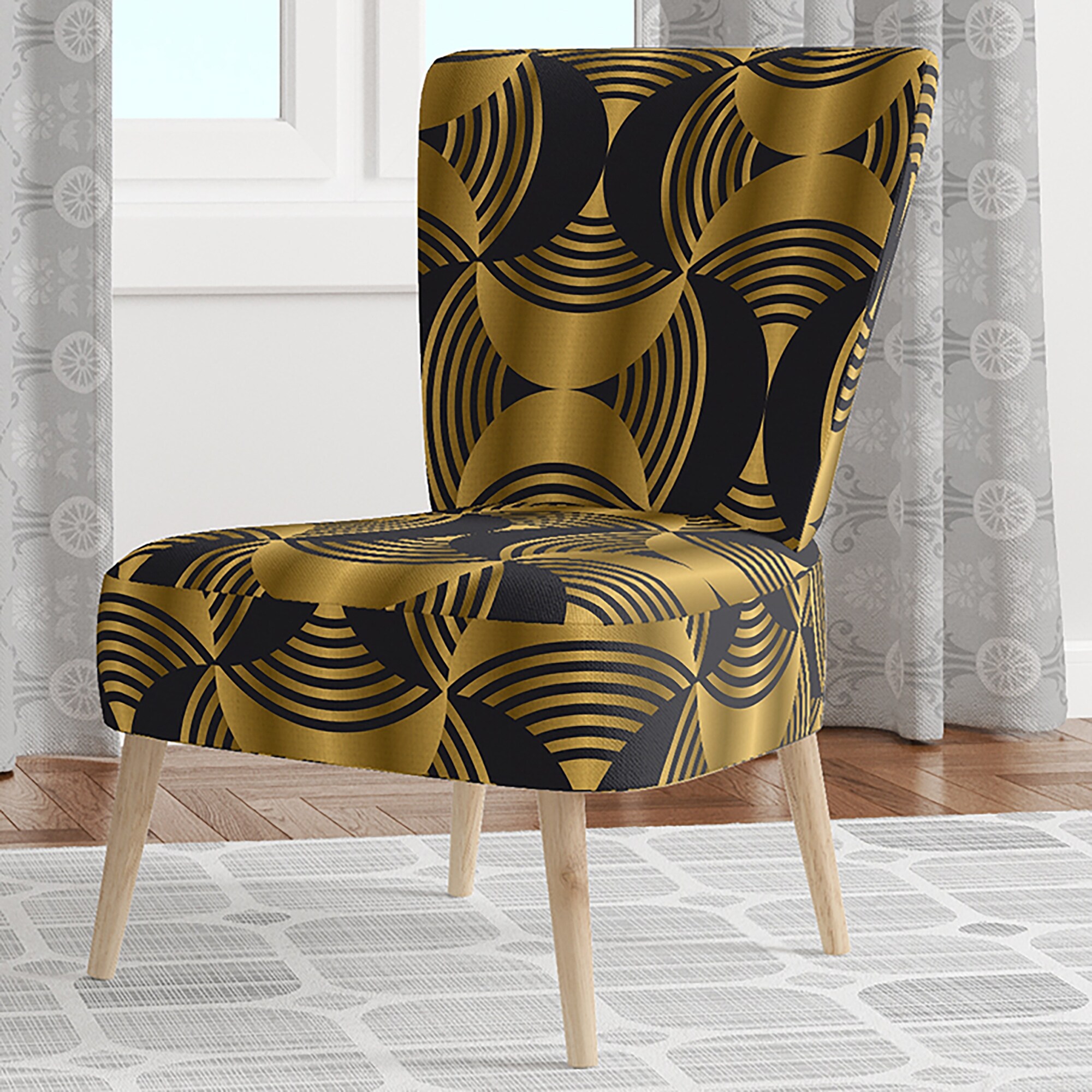 Designart "Deco Style Modern Pattern" Upholstered - Picture 17 of 20
