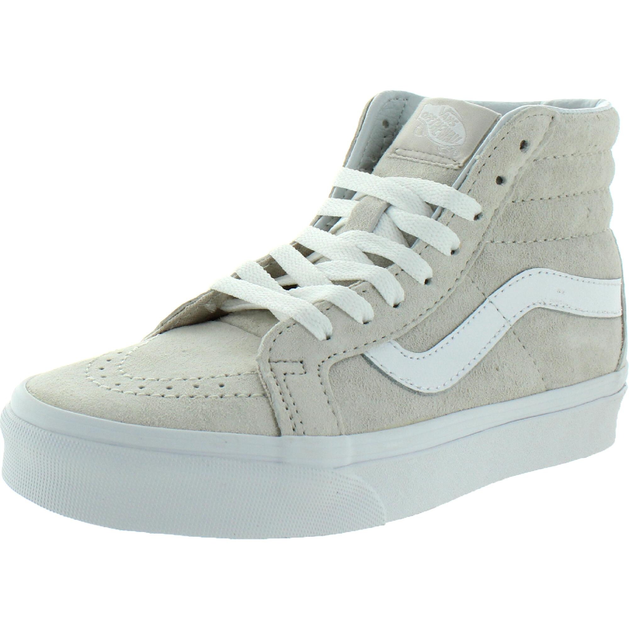 high top grey vans womens