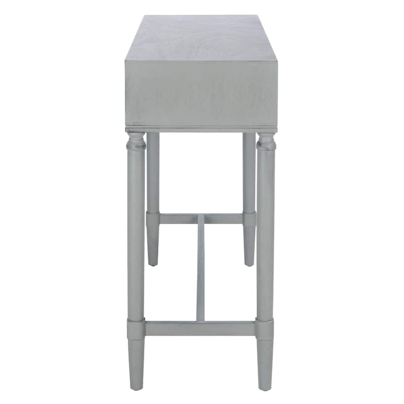 SAFAVIEH Barbra 2-Drawer Console Table - 35.5" W x 13" L x 29.5" H - 36Wx13Dx30H