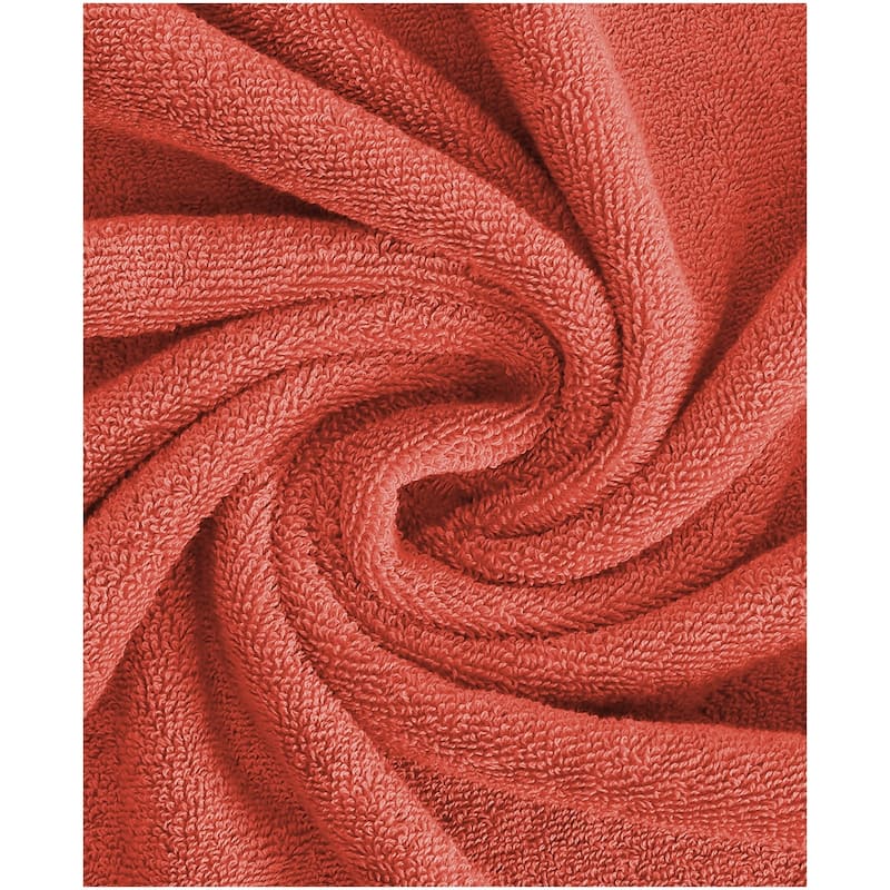 Feather and Stitch NY 650 GSM Premium Cotton 6 Piece Towel Set Super Absorbent Quick Dry Spa Quality