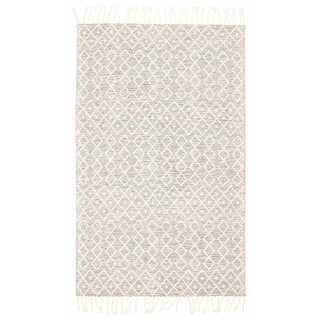 ECARPETGALLERY Braid weave Sienna Black Wool Rug - 5'1 x 8'3 - Bed Bath ...