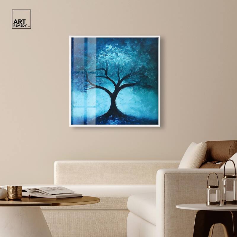 Tree of Opposites III Shadowbox by Art Remedy