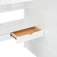 preview thumbnail 17 of 33, Multi-Functional Design Twin Size Loft Bed with Built-In Desk, Wardrobes, Left-Side Storage, 4 Drawers and 4 Shelves, White