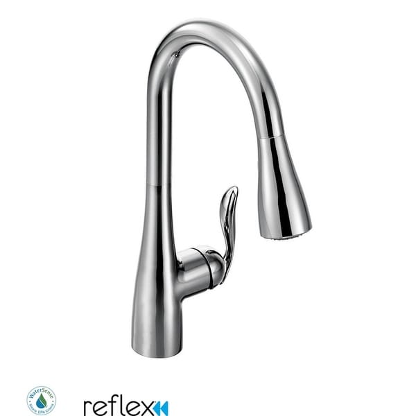 Moen 7594 Arbor Single Handle Pulldown Spray Kitchen Faucet with Reflex Technology