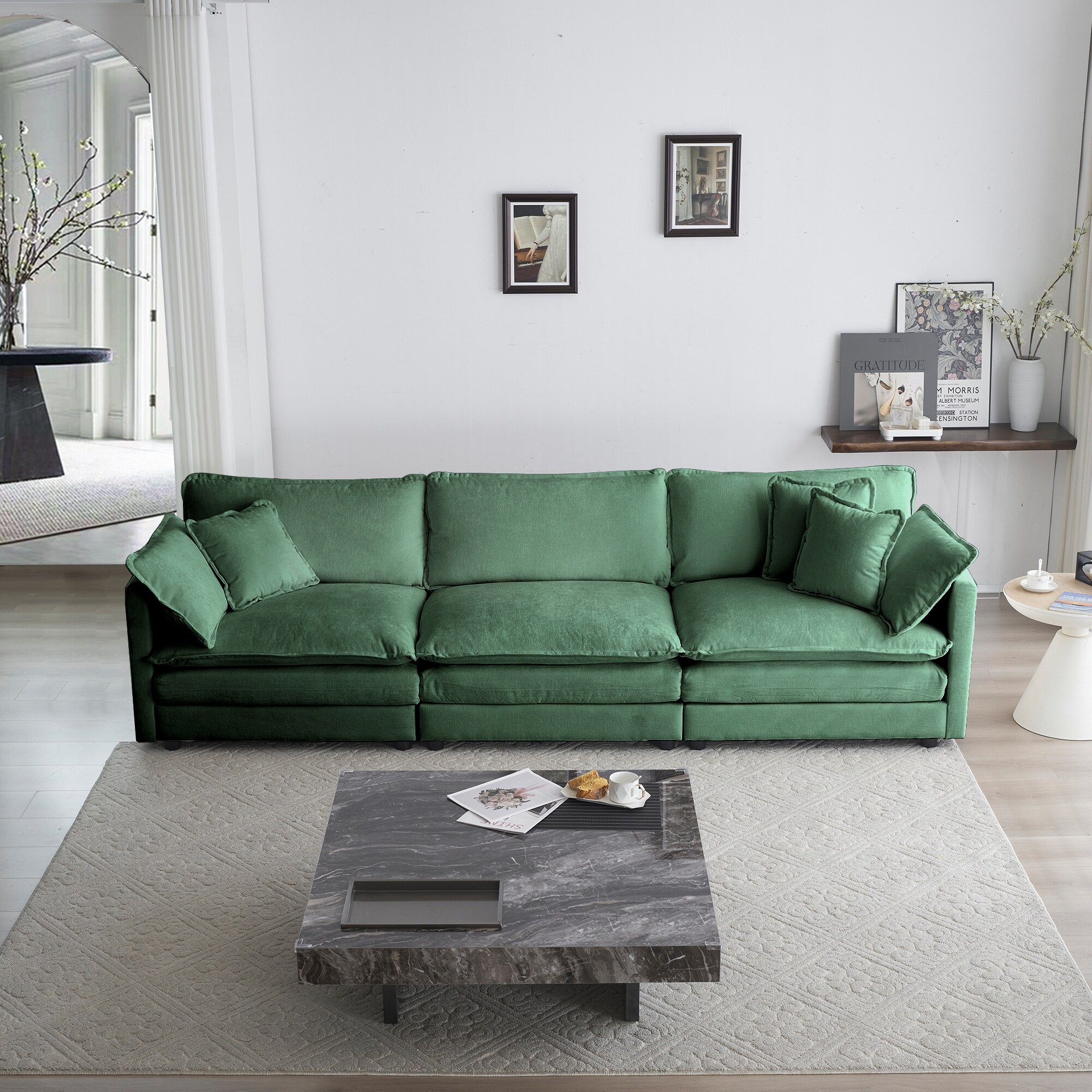 Mid century sofa pillows online