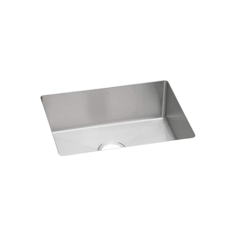 Elkay Crosstown 16 Gauge Stainless Steel, 23-1/2" x 18-1/4" x 10" Single Bowl Undermount Sink