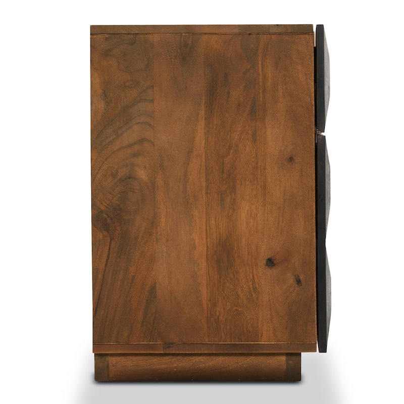 Poly & Bark Mango Wood Laso Nightstand