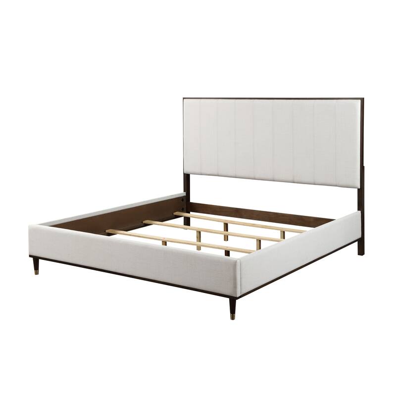 Light Gray Fabric Bed(Only Bed)