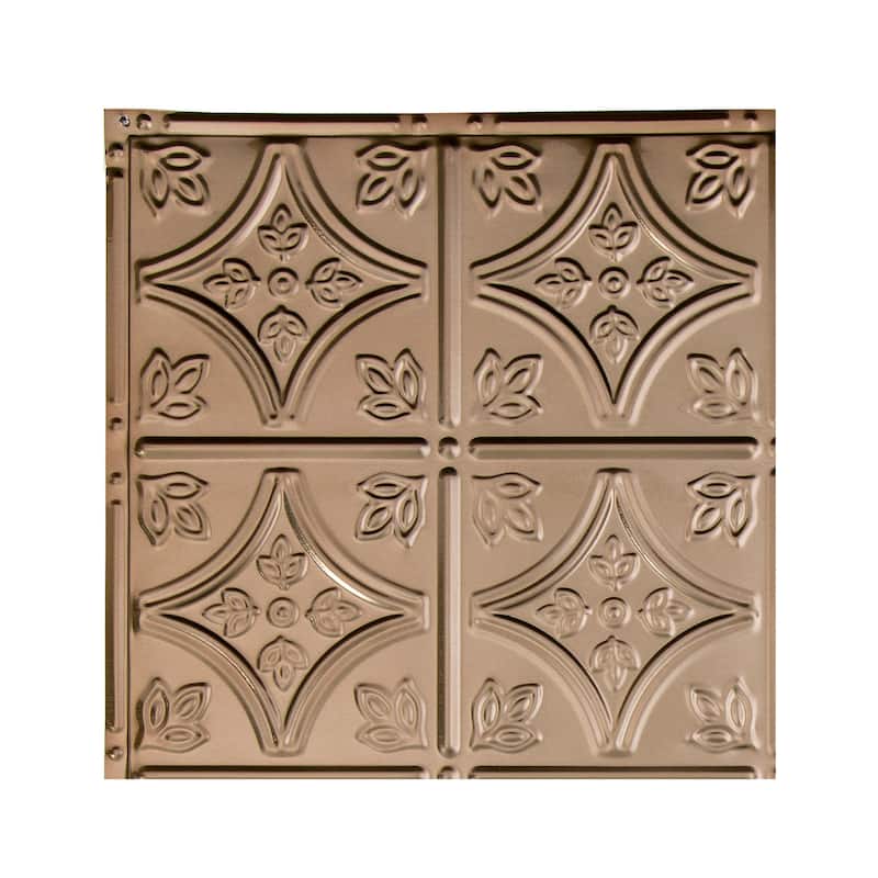 Great Lakes Tin Hamilton Lay-in Ceiling Tile - Champagne - Sample