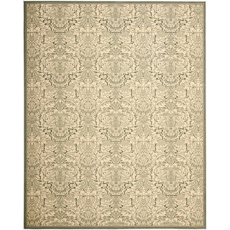 SAFAVIEH Treasure Floral Ivory Rug - 4' x 6' - Light Blue/Ivory - Rectangle