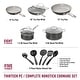 preview thumbnail 3 of 6, Granitestone Pro Hard Anodized 13 Piece Nonstick Cookware Set with Utensils