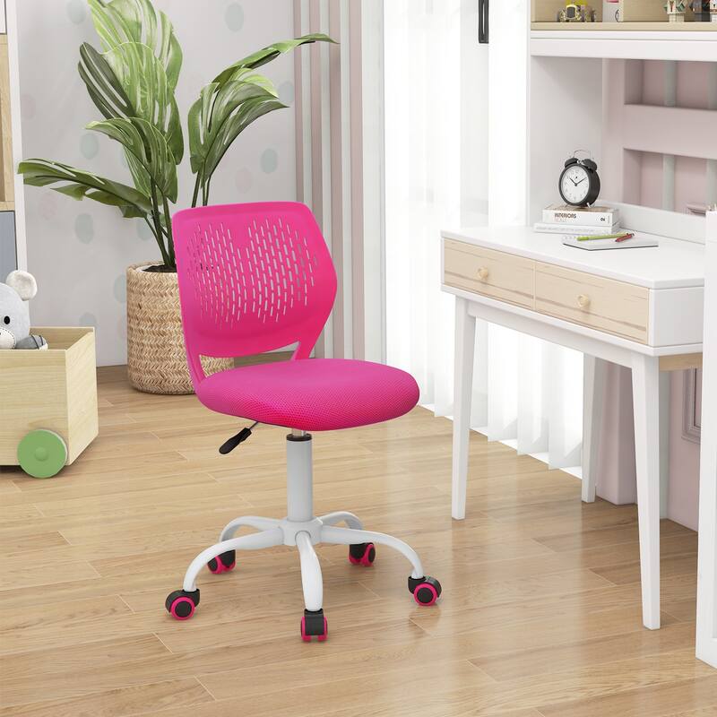 Ergonomic Children Study Chair with Adjustable Height - 19.5”L x 19.5”W x 29.5”-34”H