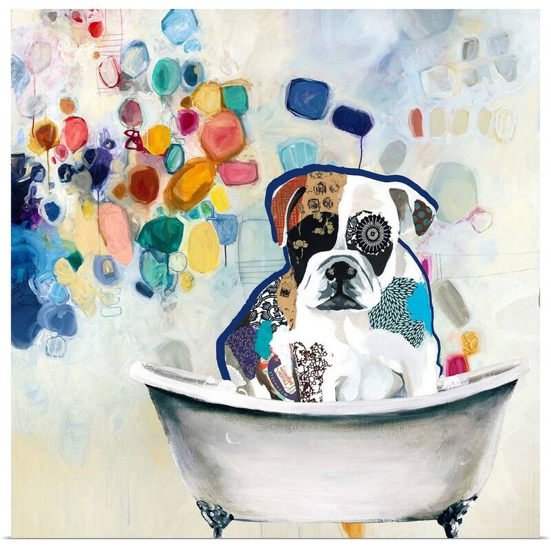 "Busters Bubble Bath" Poster Print