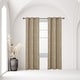 preview thumbnail 55 of 113, Deconovo Gold Line 52 Width Curtain Panel Pair (2 Panel)