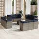 Option Gray and navy blue With table
