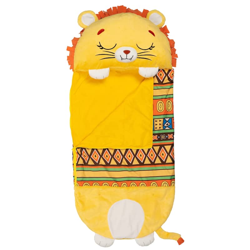 Happy Nappers: Pillow & Sleepy Sack: Large - Lion Lex - 66 x 30",7+ - Lion Lex