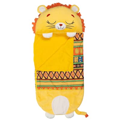 Happy Nappers: Pillow & Sleepy Sack: Large - Lion Lex - 66 x 30",7+