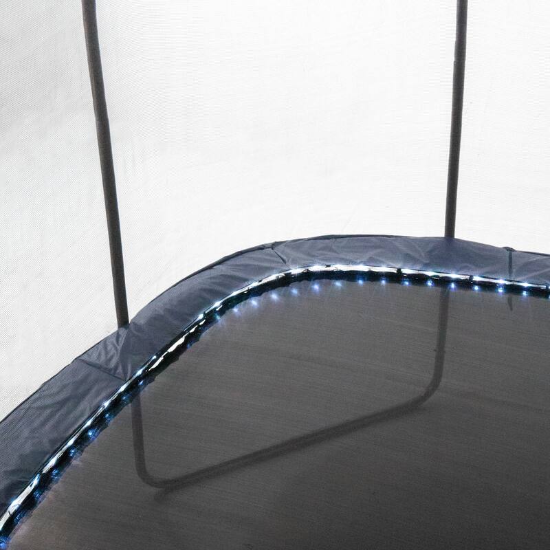 Skywalker Trampolines 13' Square Trampoline with Lighted Spring Pad