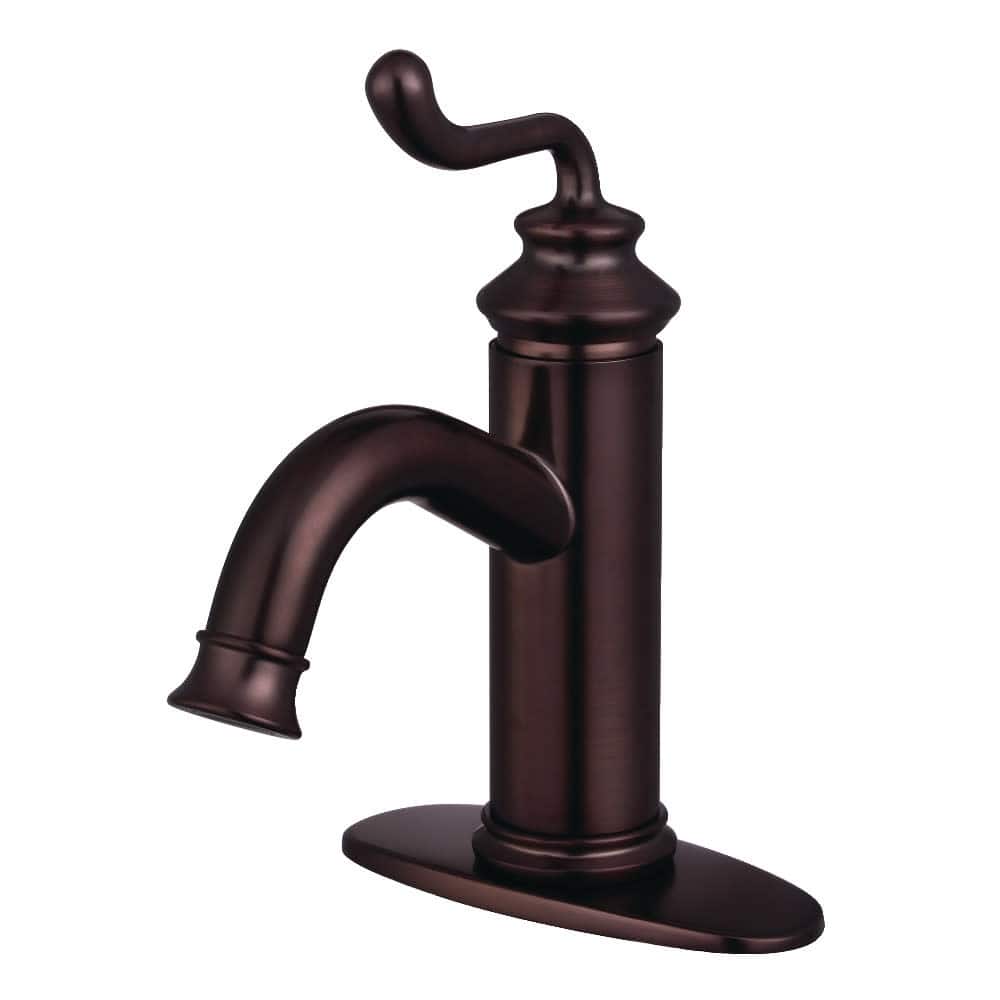 Kingston Brass Royale 1.2 GPM Deck Mounted Single Hole Bathroom Faucet