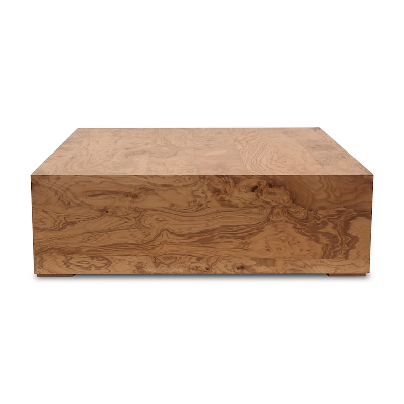 Aurelle Home Natalia Modern Solid Coffee Table