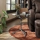 preview thumbnail 1 of 16, 247 Shop At Home Lalia Modern Hammered Metal Tree Branch Side Table Matte Grey