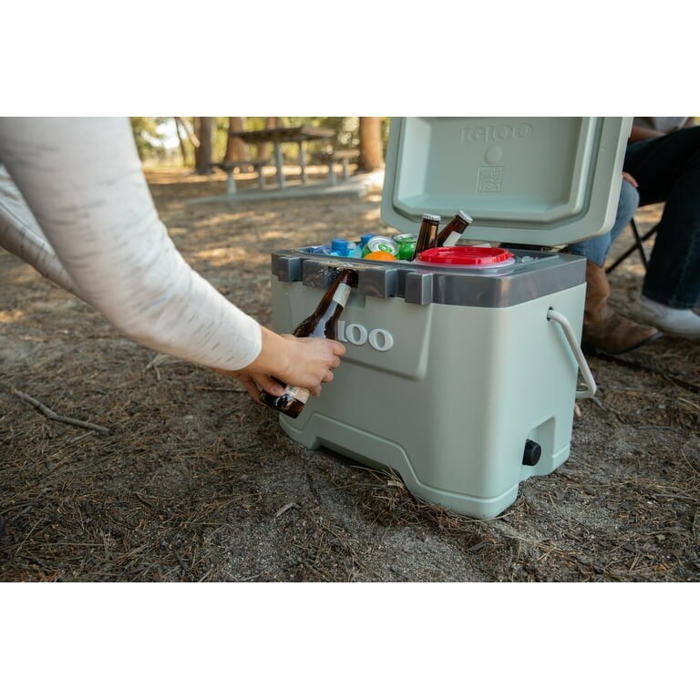 Overland Ice Chest Cooler Green