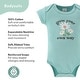 preview thumbnail 2 of 6, The Peanutshell Carefree Floral Newborn Layette Set for Baby Girls, 16-Pieces, Pink/Aqua, 0-3 Months