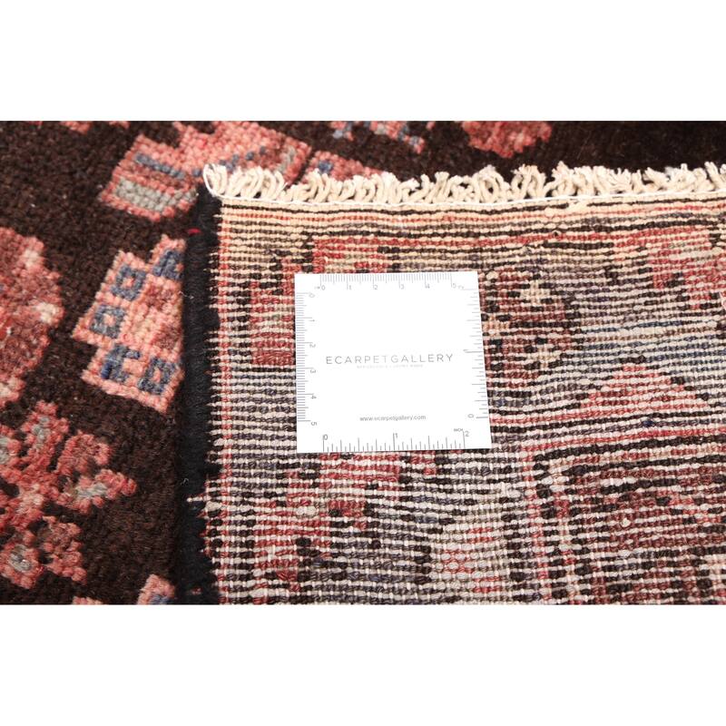 ECARPETGALLERY Hand-knotted Antalya Vintage Black, Dark Copper Wool Rug - 3'9 x 6'4