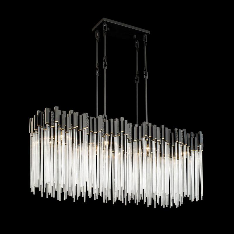 Varaluz Matrix Linear Pendant - 13"D x 48.25"W x 31.5"H