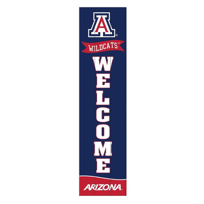 47" Porch Leaner Welcome Wall Sign, University of Arizona