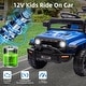 preview thumbnail 21 of 40, Ride On Truck Car, 12V Ride On Toy w/Parent Remote Control