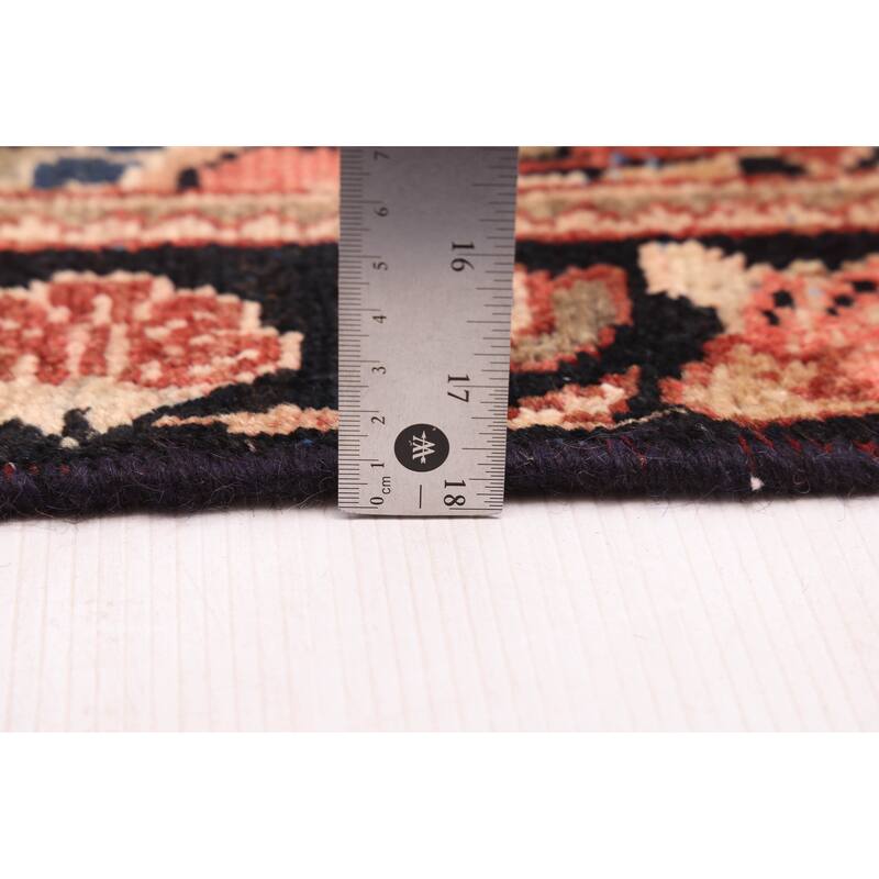 ECARPETGALLERY Hand-knotted Antalya Vintage Dark Copper Wool Rug - 4'1 x 6'7